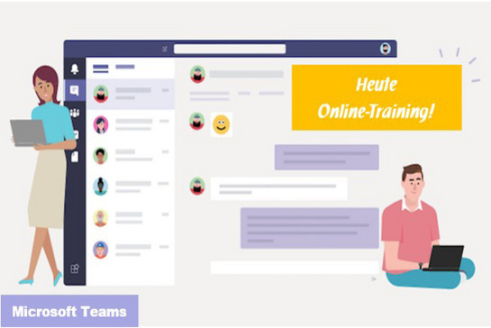 Online-Trainings mit MS Teams