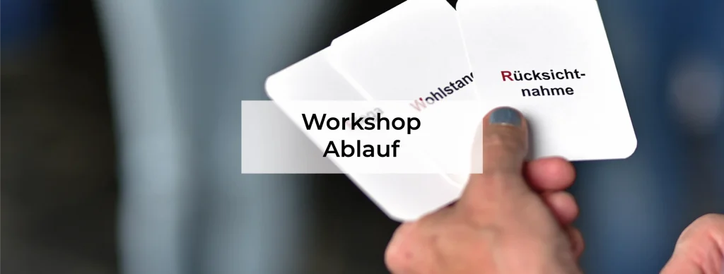 Workshop Ablauf mit ESOBAR