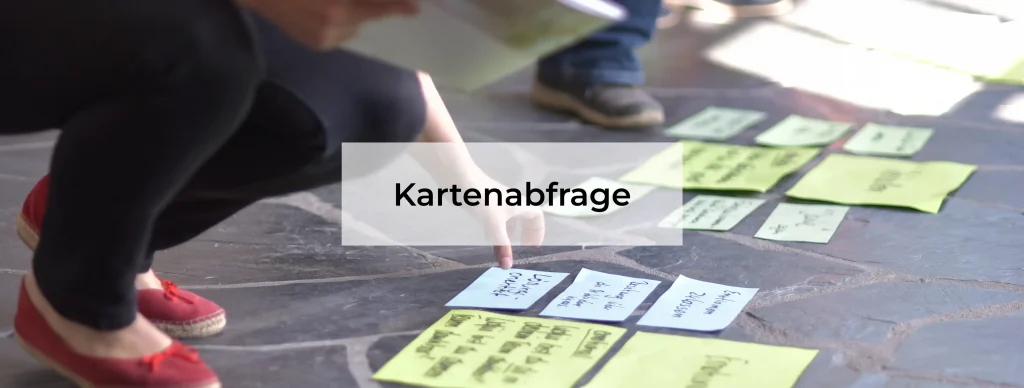Kartenabfrage in 5 Schritten für Moderation im Training
