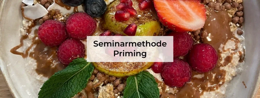 Seminarmethode Priming im Training nutzen