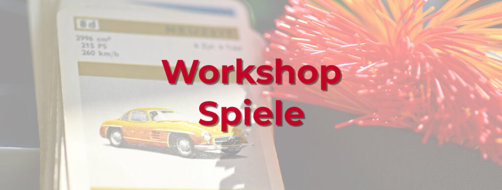 Beispiele für Workshop Spiele: Karten und Kosh Ball
