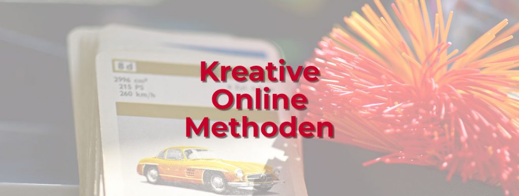 Zusammenstellung von kreativen Online Seminarmethoden